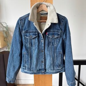 Levi's Sherpa Lined Denim Jacket